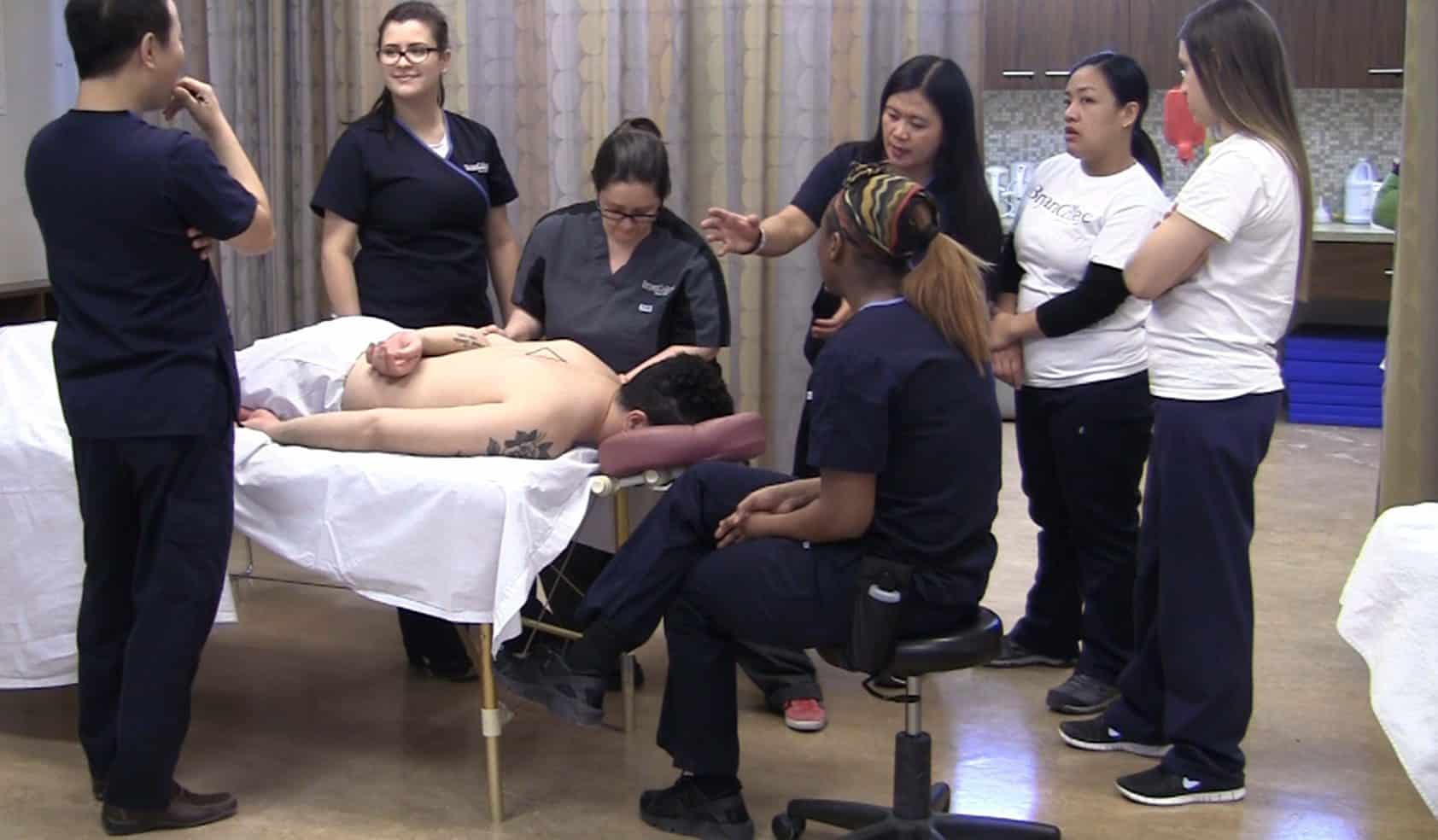 massage people students teacher