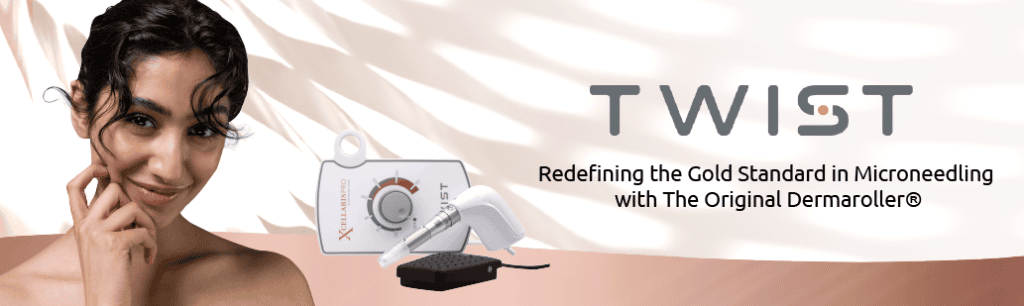 image of dermaspark dermaroller twist machine 